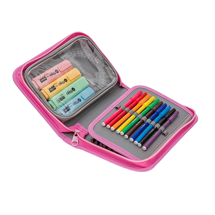 Cartuchera Escolar Filgo 2026 Starpack Rigid Chery Heart 2 Art.CA26-RTS-308